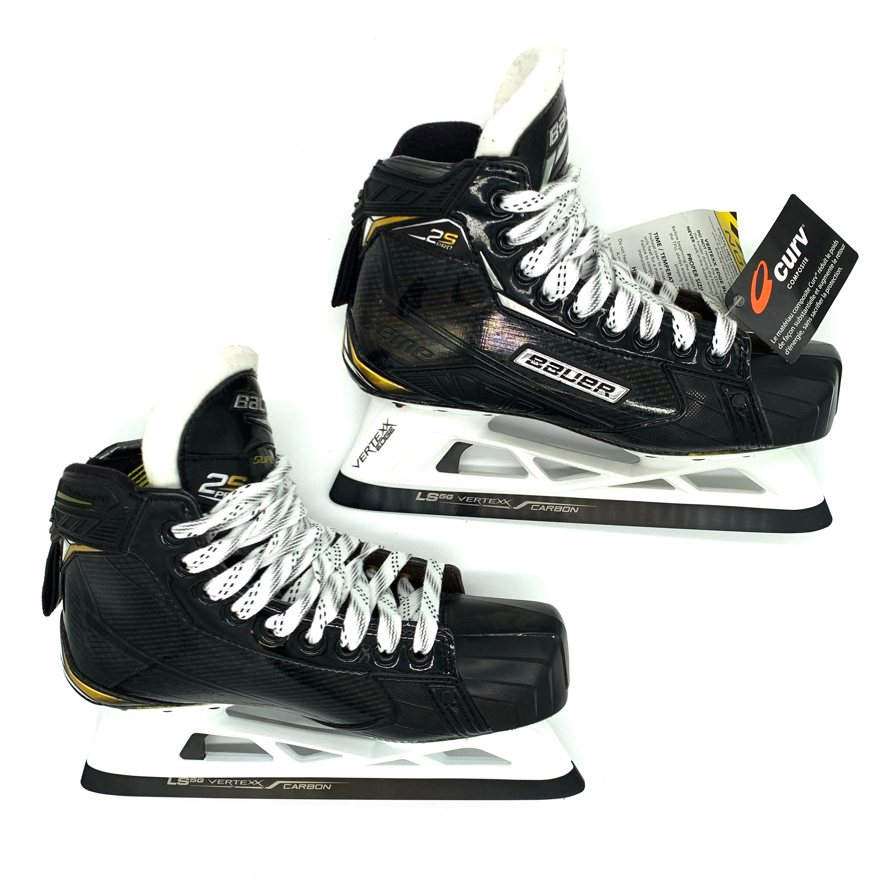 Bauer Supreme 2S Pro - Pro Stock Goalie Skates - Size 5.5D - Image 5