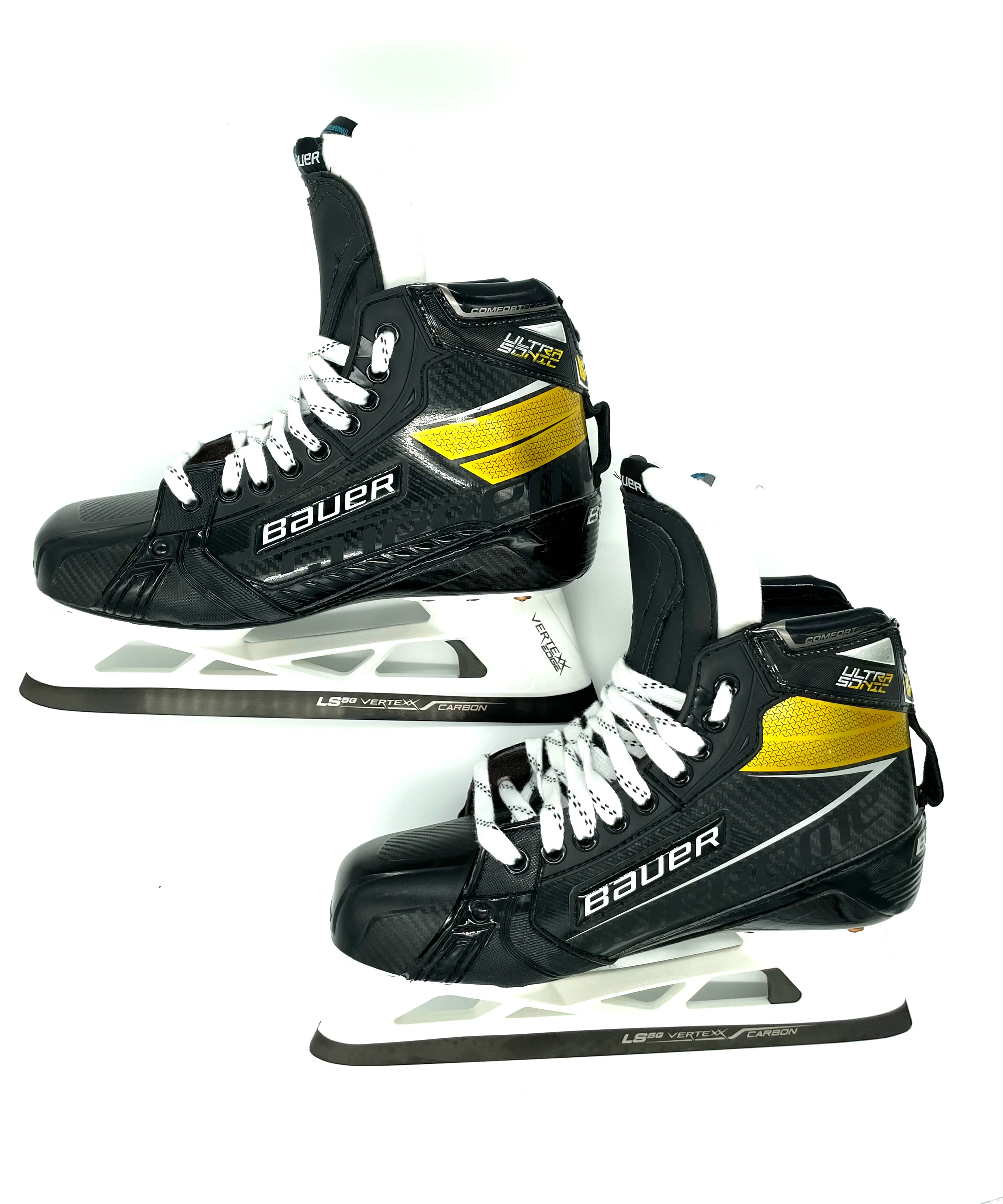 Bauer Supreme Ultrasonic - New Pro Stock Goalie Skates - Size 8.25L 7.875R - Image 5