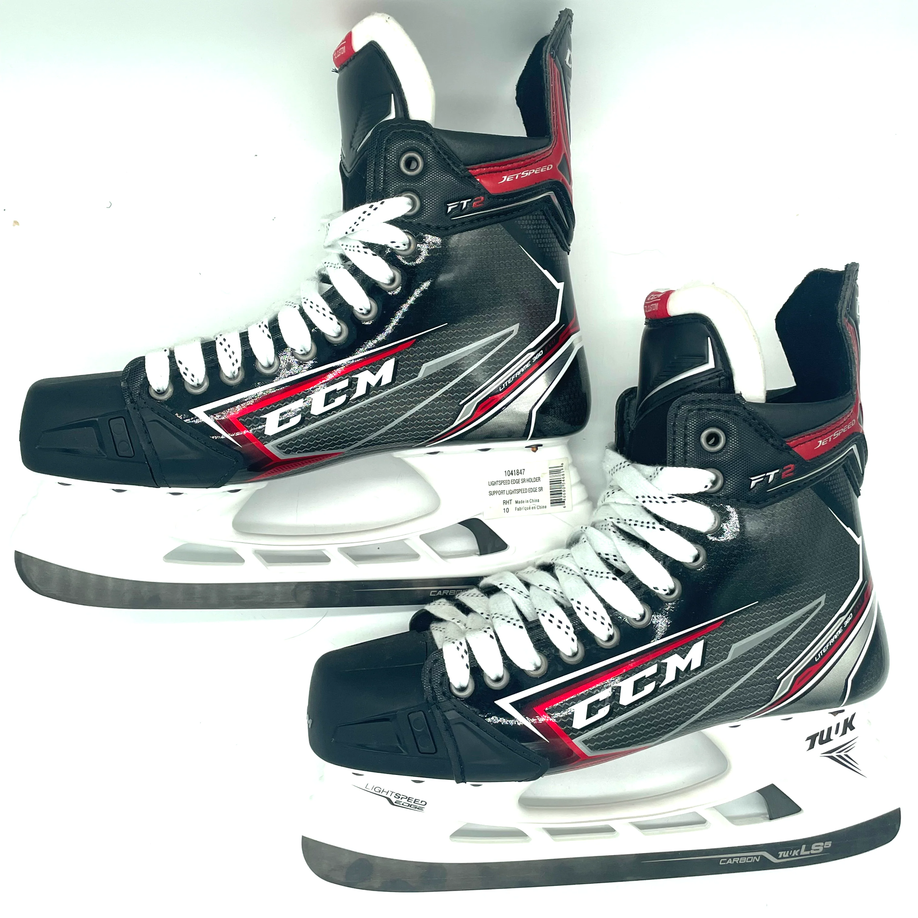 CCM Jetspeed FT2 - New Pro Stock Skates - Size R8.75 L9EEE - Image 6