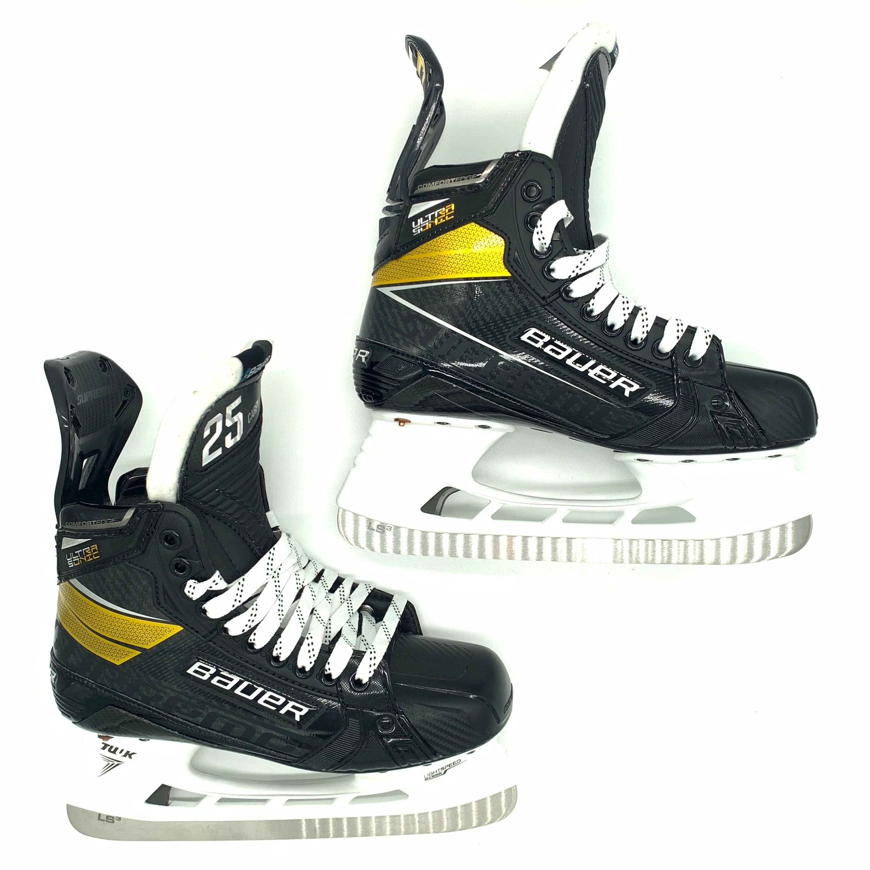 Bauer Supreme Ultrasonic - Pro Stock Hockey Skates - Size 6D - Alex Carpenter - Image 4